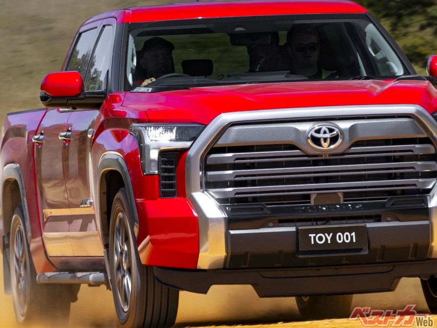 パンドラ製　トヨタタンドラ トヨタタンドラにガチの「右ハンドル」爆誕……オーストラリアで300台