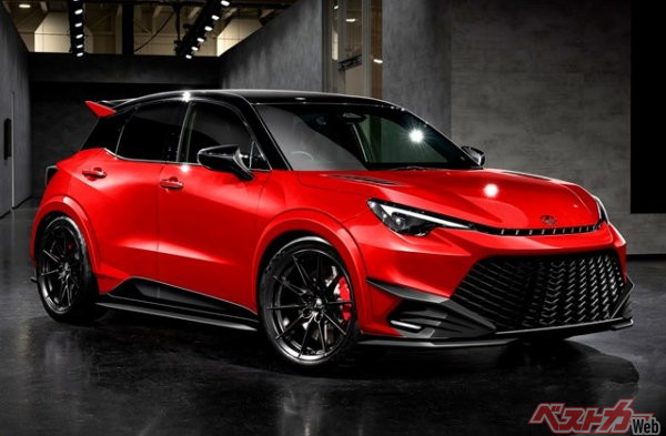 レクサスLBX ハイパフォーマンス。2024年夏に登場だぁ!