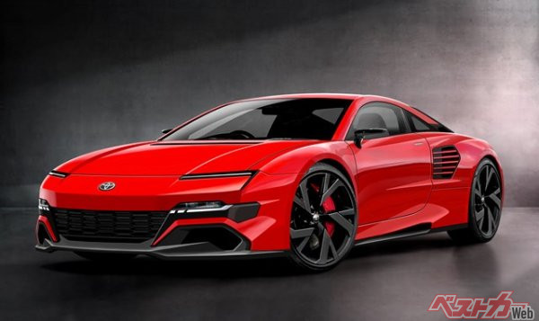 例えばこれはSCOOP班が掴んできた、新型トヨタMR2の予想CGイラスト。同班が掴んだ情報をもとに作っているCGだが、これと同じ情報をAIに与えたらどんなイラストができる……?