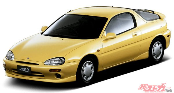 V6エンジン搭載モデルも登場したが、いまいちぱっとしなかったAZ-3