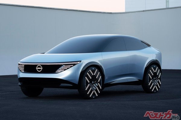 3代目リーフは、2021年に日産が発表した経営計画「Nissan Ambition 2030」で公開されたチルアウトがベースとなる