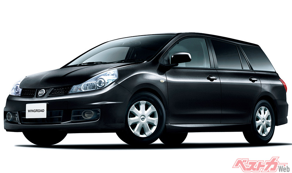 3代目ウイングロード(Y12型)。販売期間は2005年11月から2018年2月までと、実に12年半に及んだ