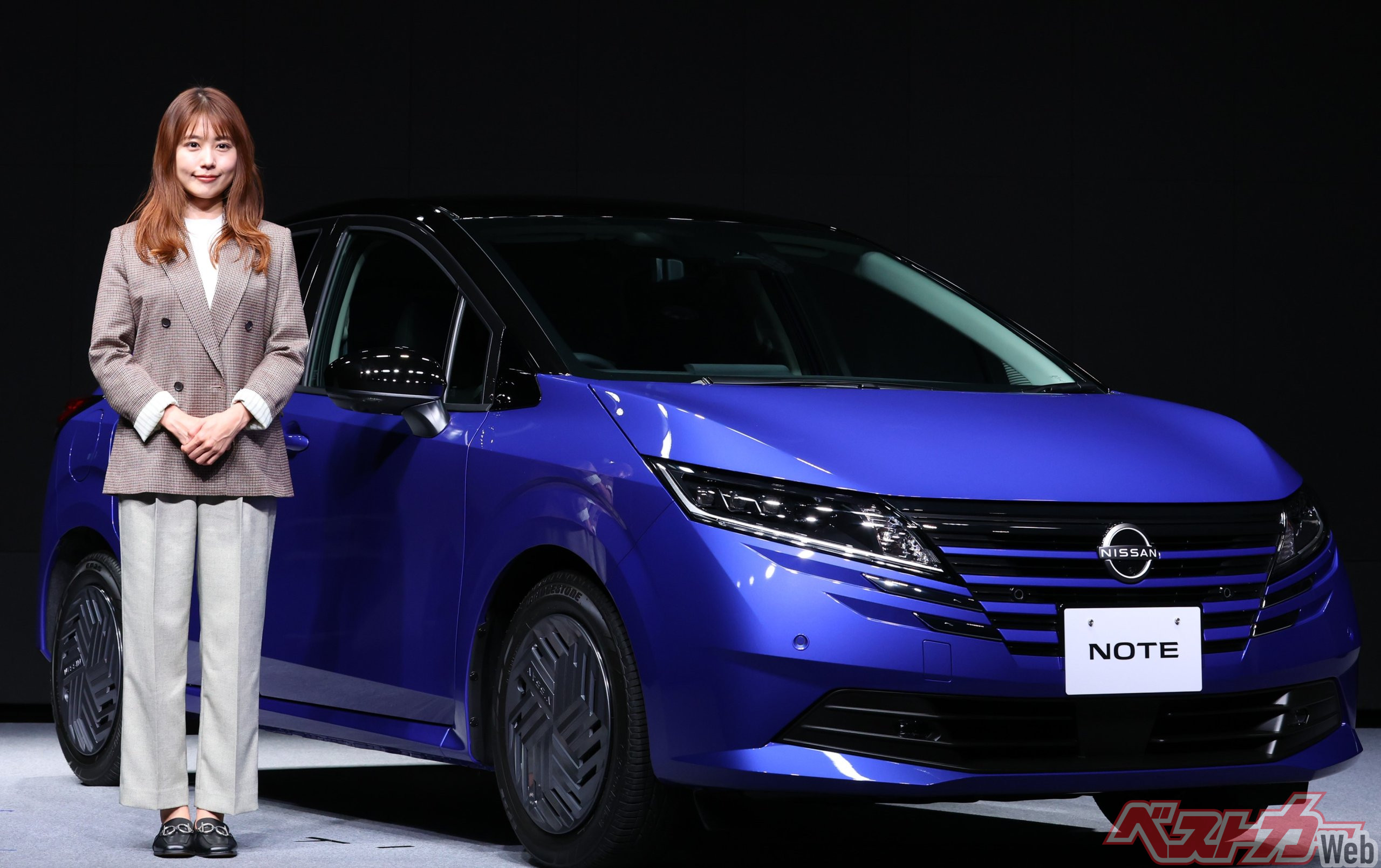 日産ノート」マイチェンモデルCMに登場する「有村架純さん」が自ら