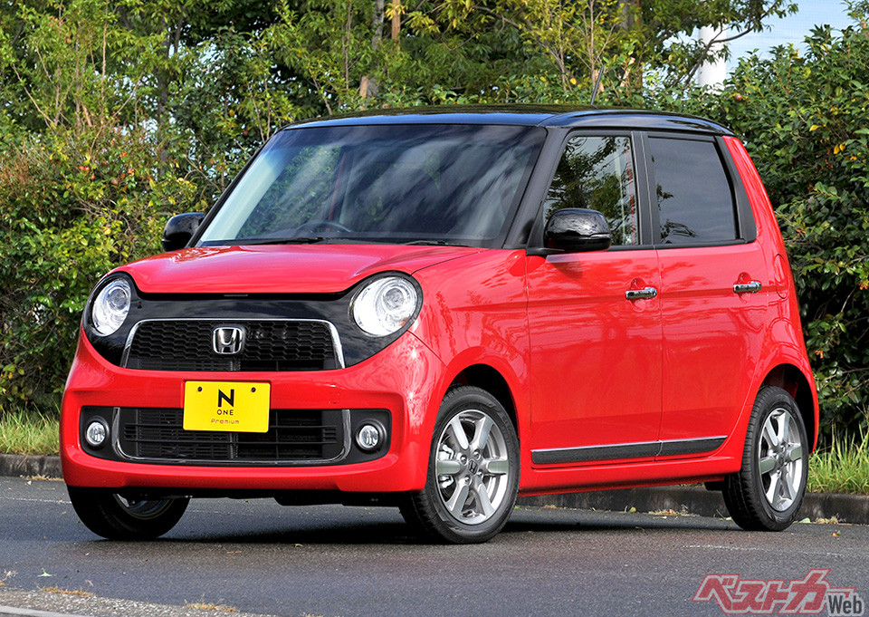 国産車大賞に輝いたホンダN-ONE(前澤1位/清水3位)
