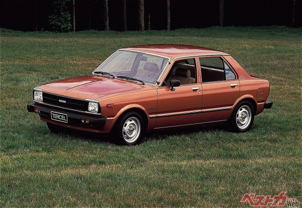 1978年にデビューしたトヨタ初のFF車ターセル