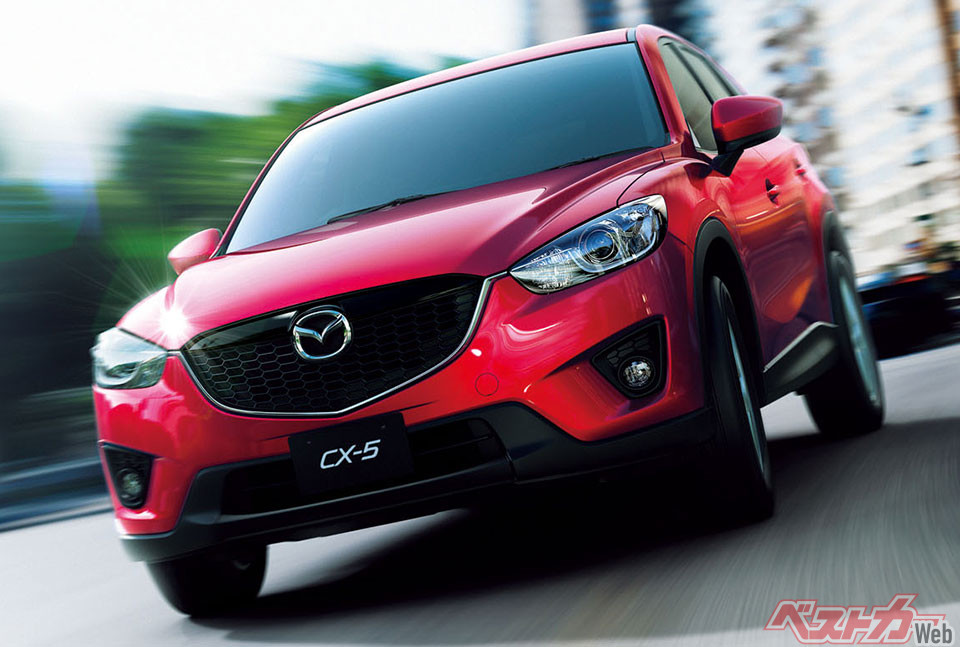 早くも一部改良(※当時)のマツダ CX-5