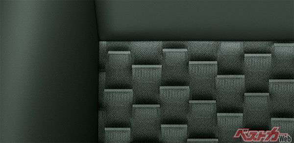 ヴォクシー S-Z（内装色 ： ブラック）合成皮革＋ファブリック（2022年1月13日発売開始時の公式画像）