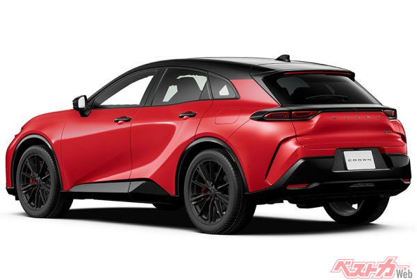 SPORT RS（2.5Lプラグインハイブリッド車）（ブラック×エモーショナルレッドIII）＜オプション装着車＞（2023年12月プラグインハイブリッドモデル発売開始時の公式画像）