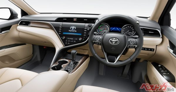 G “レザーパッケージ”(内装色:ベージュ)〈オプション装着車〉(2017年7月発売開始時の公式画像)