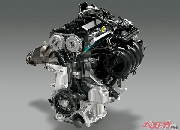 2.0Lダイナミックフォースエンジン（2021年4月2日 特別仕様車限定発売時の公式画像より）