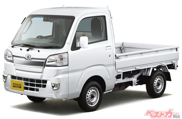 トヨタ ピクシス トラック エクストラ“SA IIIt”（4WD・5MT）（ホワイト）（2018年5月18日 一部改良時の公式画像より）