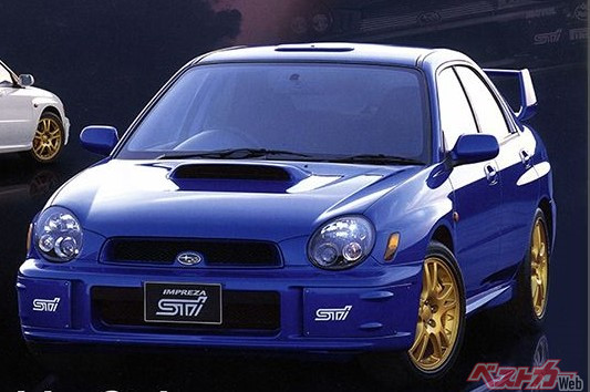 2001年に登場した2代目インプレッサWRX STiプロドライブスタイル