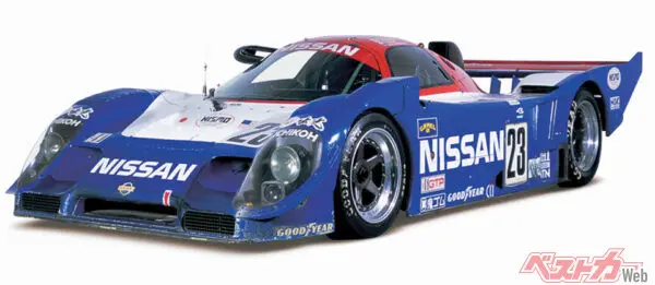 Amazon | EBBRO 1/43 NISSAN R91CP 1992年 #23 Daytona 24時間