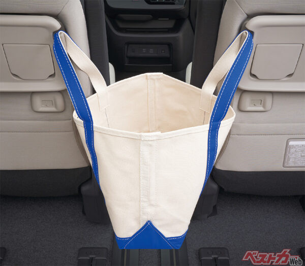 収納イメージ（2022年11月 フルモデルチェンジ発表時の公式画像より）