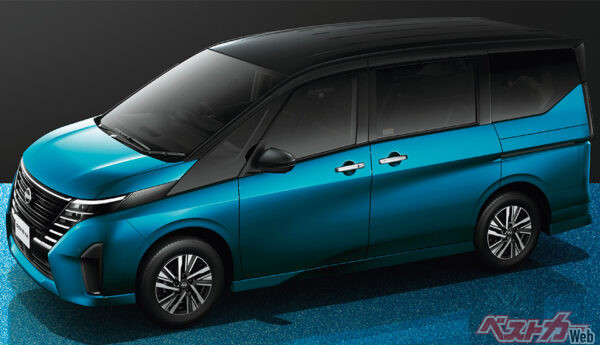 外装イメージ ターコイズブルー／スーパーブラック 2トーン（2022年11月 フルモデルチェンジ発表時の公式画像より）