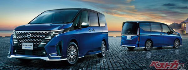 新型セレナ_AUTECH（2022年11月 フルモデルチェンジ発表時の公式画像より）