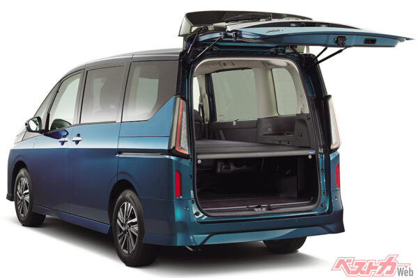 新型セレナ_マルチベッド（2022年11月 フルモデルチェンジ発表時の公式画像より）