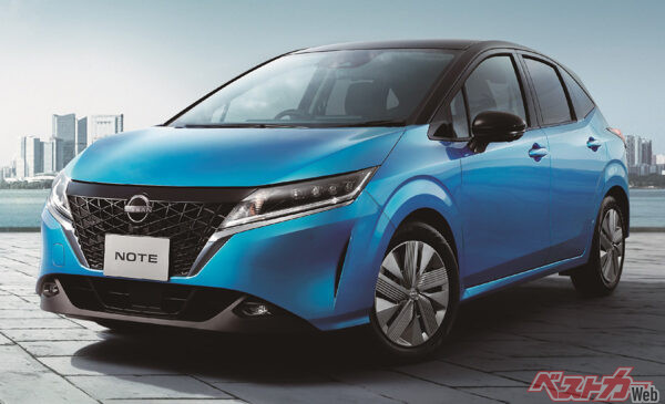 日産 新型「ノート」イメージ1（2020年11月 発売開始発表時の公式画像より）