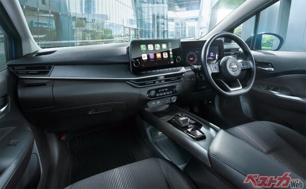 日産 新型「ノート」インテリア イメージ1（2020年11月 発売開始発表時の公式画像より）