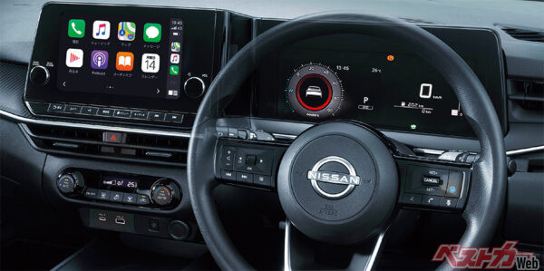 日産 新型「ノート」インテリア イメージ3（2020年11月 発売開始発表時の公式画像より）