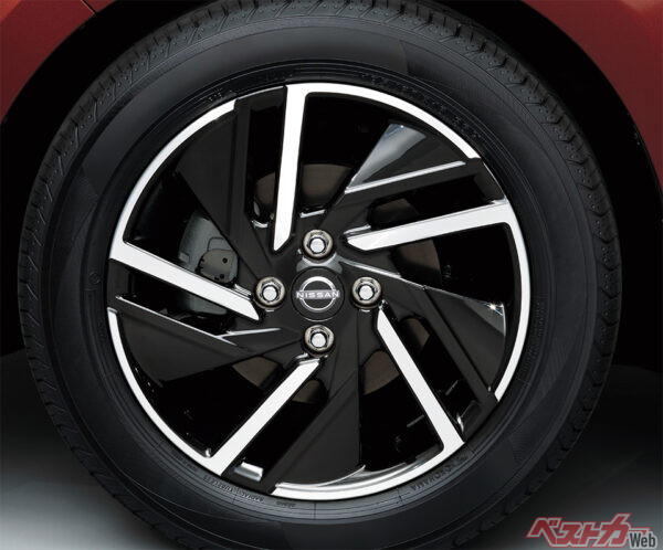 タイヤ＆ホイール 16インチアルミホイール X（2020年11月 発売開始発表時の公式画像より）