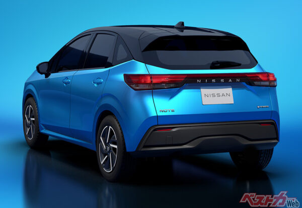 日産 新型ノートデザイン エクステリア（2020年11月 発売開始発表時の公式画像より）