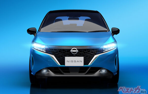 日産 新型ノートデザイン エクステリア（2020年11月 発売開始発表時の公式画像より）