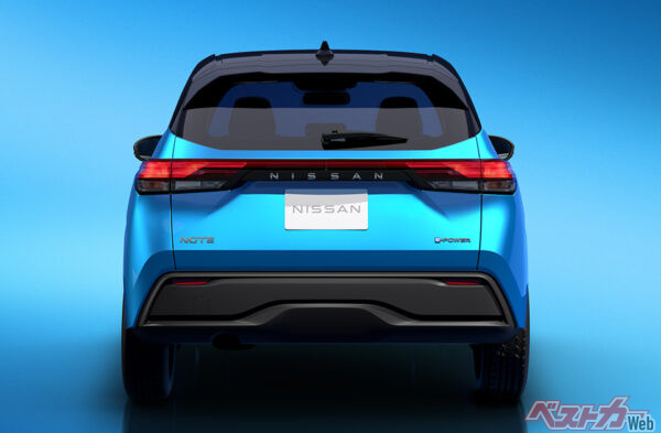 日産 新型ノートデザイン エクステリア（2020年11月 発売開始発表時の公式画像より）