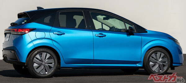 日産 新型ノートデザイン エクステリア（2020年11月 発売開始発表時の公式画像より）