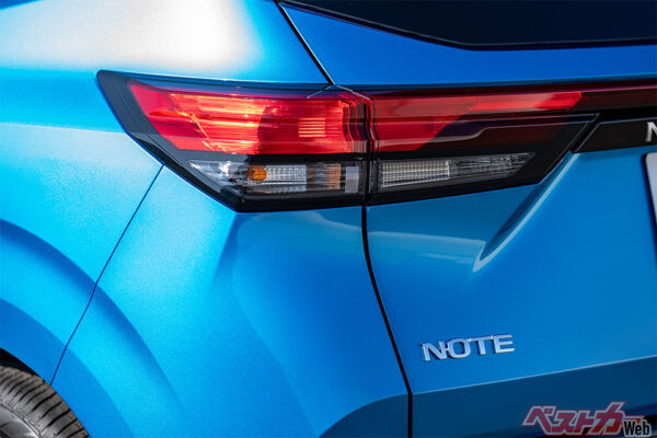 日産 新型ノートデザイン エクステリア（2020年11月 発売開始発表時の公式画像より）