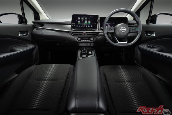 日産 新型ノートデザイン インテリア（2020年11月 発売開始発表時の公式画像より）