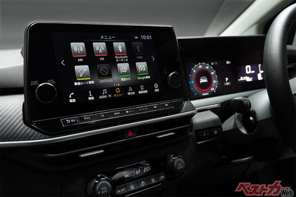 日産 新型ノートデザイン インテリア（2020年11月 発売開始発表時の公式画像より）