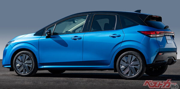 日産 新型ノートデザイン エクステリア（2020年11月 発売開始発表時の公式画像より）