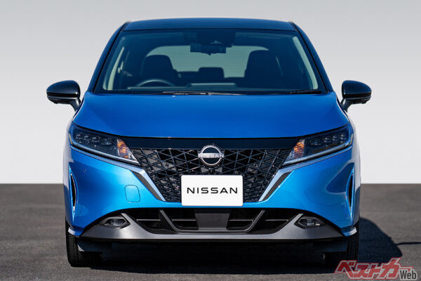 日産 新型ノートデザイン エクステリア（2020年11月 発売開始発表時の公式画像より）