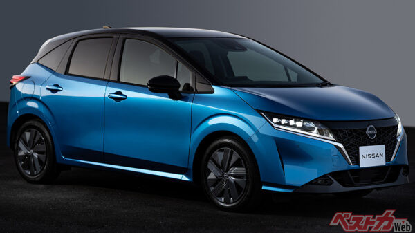 日産 新型 ノートデザイン エクステリア（2020年11月 発売開始発表時の公式画像より）