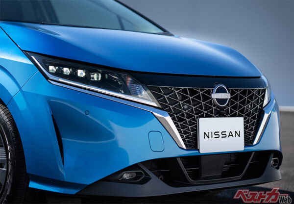 日産 新型ノートデザイン エクステリア（2020年11月 発売開始発表時の公式画像より）