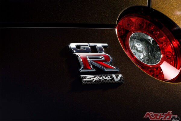 GT-R SpecV（2007年10月 新型発表時の公式画像より）