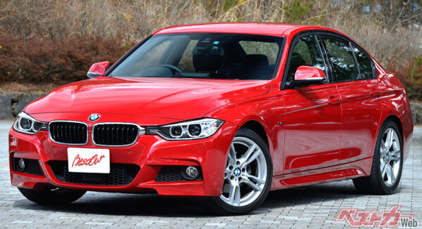 BMW 320d（470万～514万円）……アテンザほど高回転まで回らないが、どこからでもトルクが盛り上がる