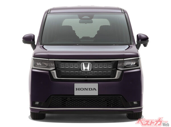 STEP WGN e:HEV SPADA フロント（トワイライトミストブラック・パール）（2022年5月 新型発表時の公式画像より）