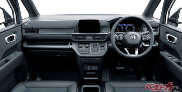 STEP WGN e:HEV SPADA PREMI U M LI NE(FF) インパネ（2022年5月 新型発表時の公式画像より）