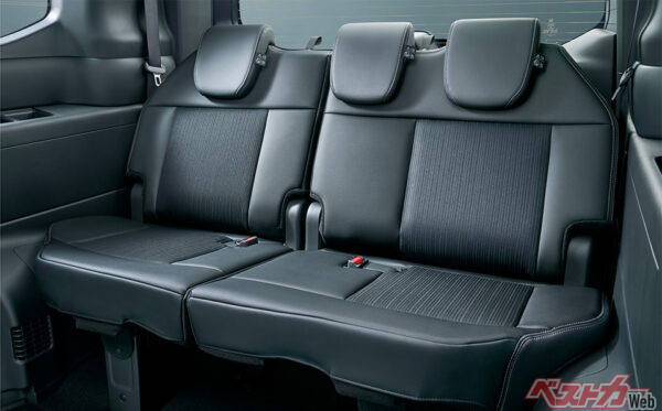 STEP WGN e:HEV SPADA ３列目シート（2022年5月 新型発表時の公式画像より）