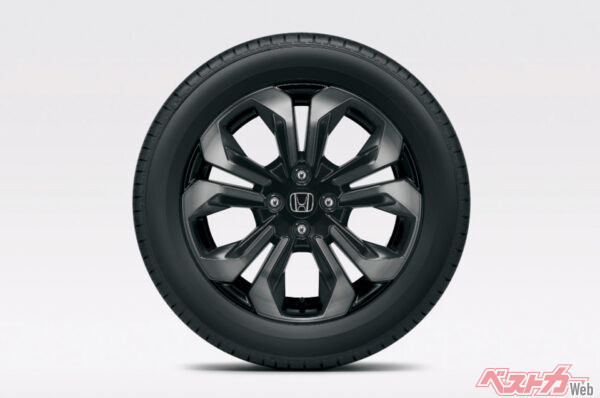 CROSSTAR専用デザイン 16インチアルミホイール（2022年10月 マイナーモデルチェンジ実施時の公式画像より）