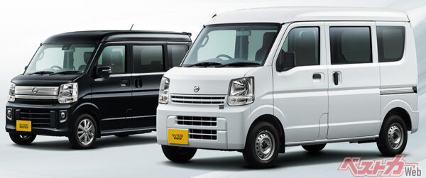 日産NV100クリッパー&日産NV100クリッパー リオ（2015年2月 新型発表時の公式画像より）