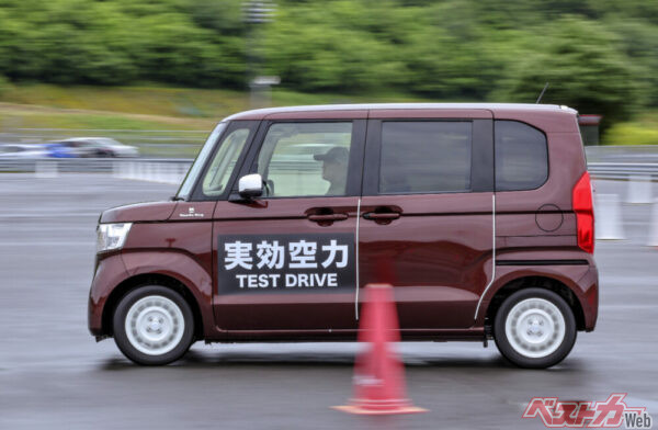 実効空力は街乗りスピードでも効果がわかるのがポイント