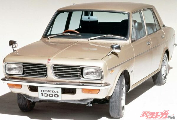 ホンダ　1300は、MTがあたりまえの時代にATのツーペダルドライブを楽しめた希少な小型セダンだ