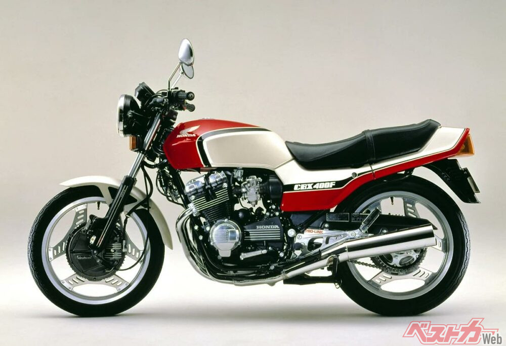 名車CBX400Fに初採用！ 80年代ホンダの画期的ブレーキ機構「イン