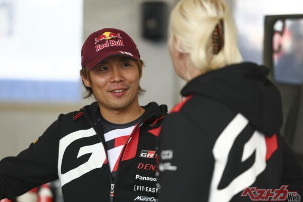 WRCチャレンジプログラム1期生の勝田貴元選手は二人にとって大きな目標。学ぶことは山のようにある