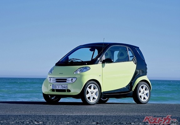 スマート シティ クーペ。コンパクト感は軽自動車と何ら変わりない