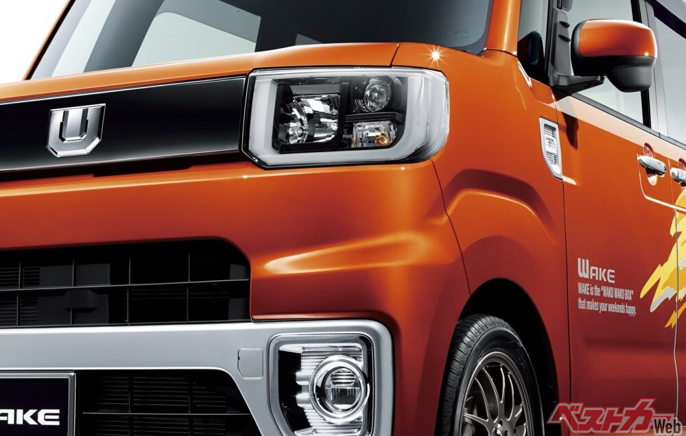 N-BOXジョイやスペーシアギア]のご先祖様的な[ダイハツ ウェイク