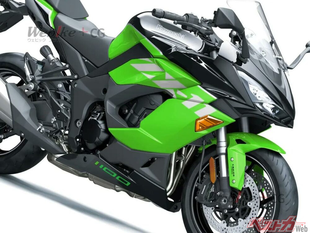 スクープ】Ninja1000SXが2025年型でNinja1100SXに進化し、電サスのSEも登場！？ 兄弟車もヴェルシス1100に排気量アップか -  自動車情報誌「ベストカー」